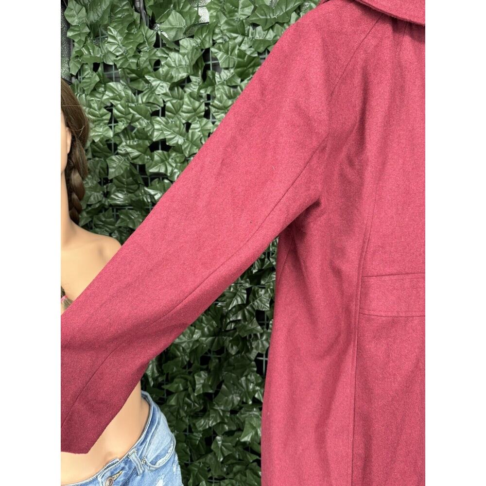 Charlotte Russe zip-up jacket With Pockets Winter Coat Wool & Polyester size XL - Picture 9 of 10